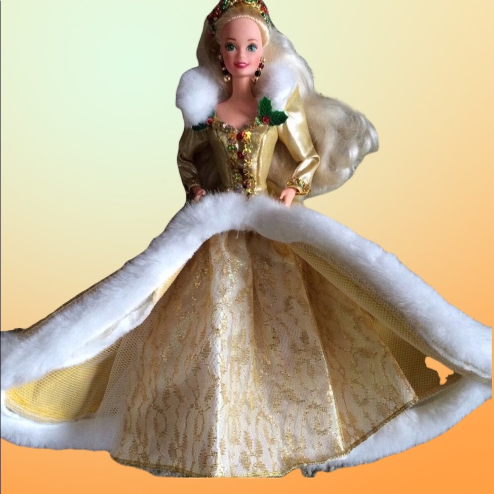 SOLD Vintage 1994 Happy Holidays Barbie Doll - Picture 1 of 4